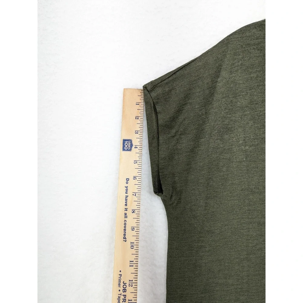Orvis Sweater Womens Green V Neck Pullover Sleeveless Lightweight‎ L